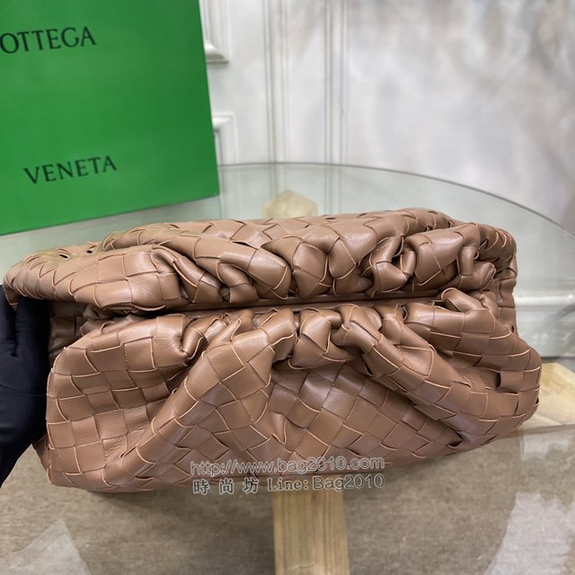 Bottega veneta高端女包 98062 寶緹嘉升級版大號編織雲朵包 BV經典款純手工編織羔羊皮女包  gxz1184